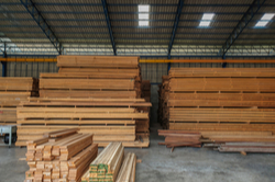 durso warehouse lumber storage section